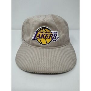 Los Angeles Lakers Snapback Hat Melonwear Promotional Corduroy
